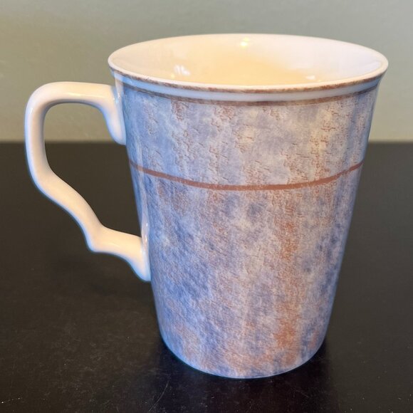 Set of 4 222 Fifth LAVENDER FIELD Fine Porcelain Cups Mugs - Picture 4 of 10